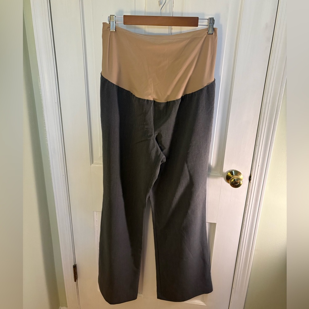 Duo Maternity grey dress Pants
